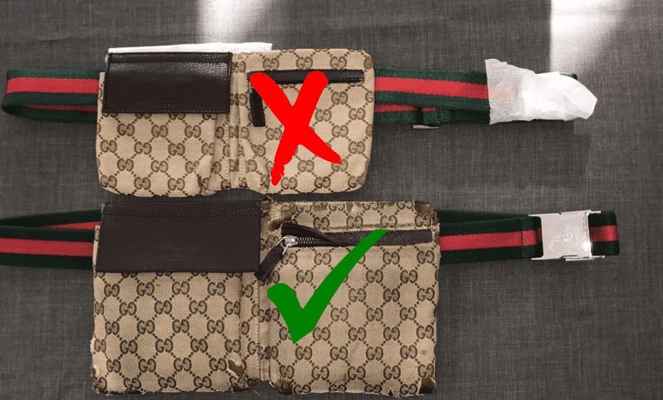 how to spot fake gucci bags