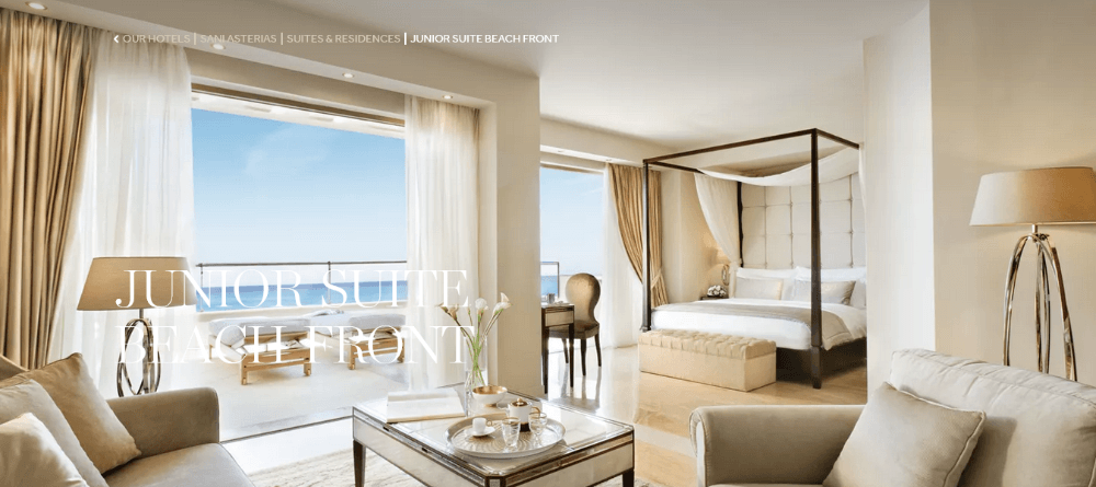 sani asterias accomodation