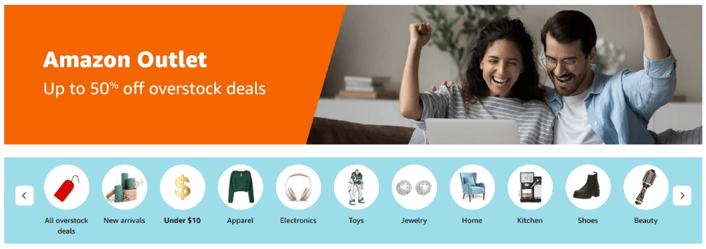 amazon outlet store