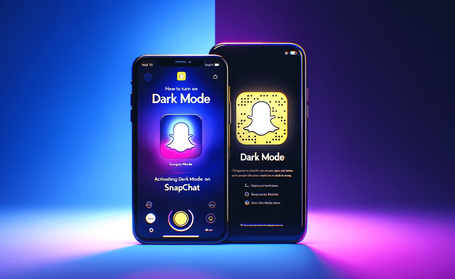 how to turn on dark mode on snapchat