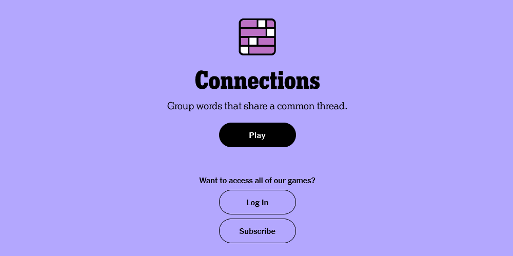 nyt connections