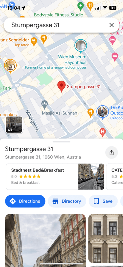 What is Hitler's first residence