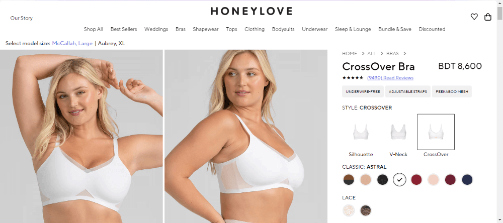 Benefits of wearing honey love bra