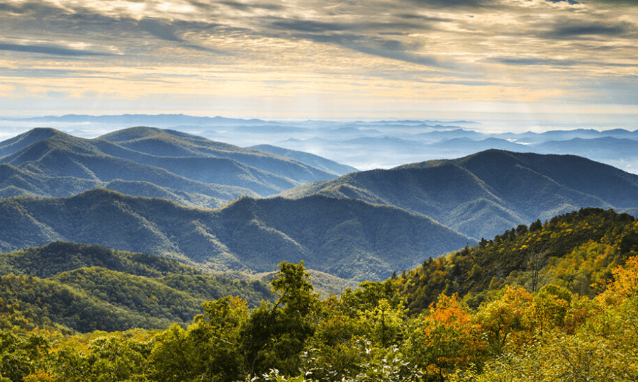 Blue ridge mountains