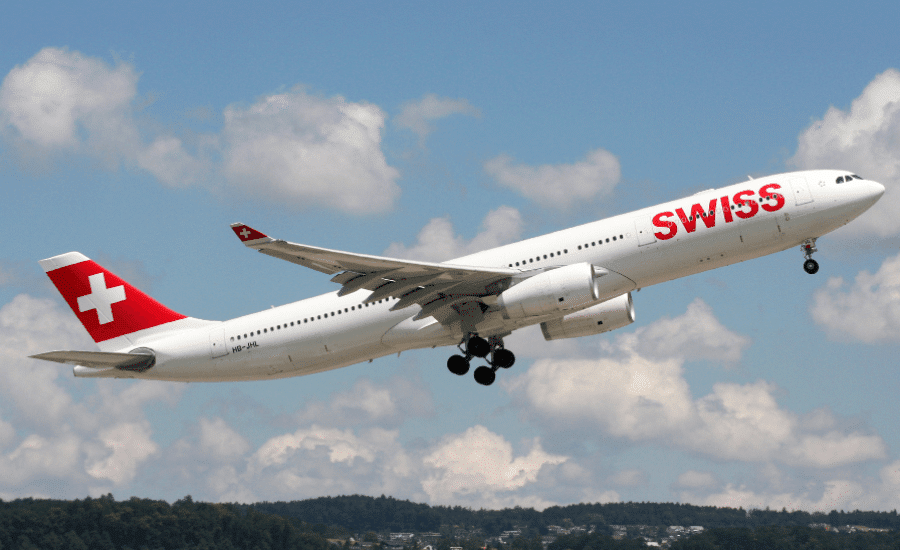 Swiss business class