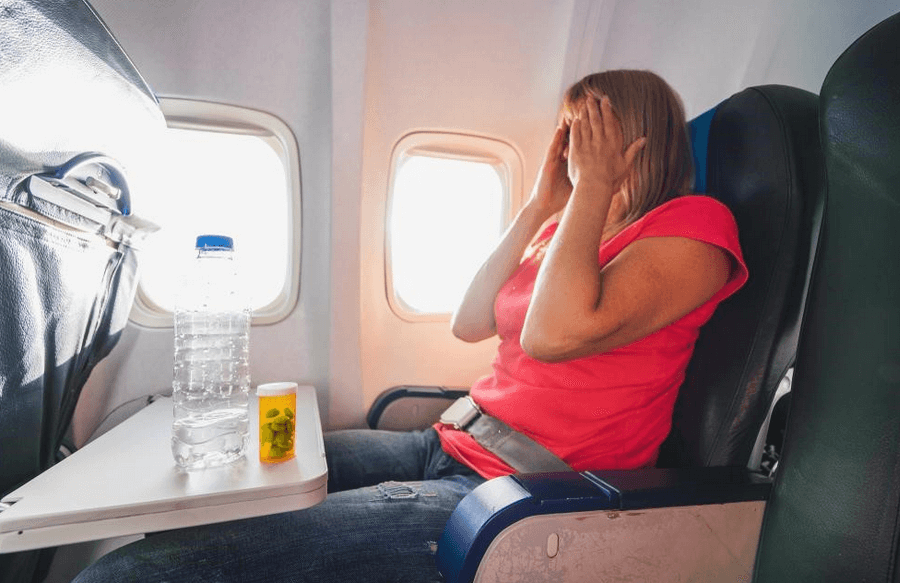 Fear of flying is driven by irrational thinking
