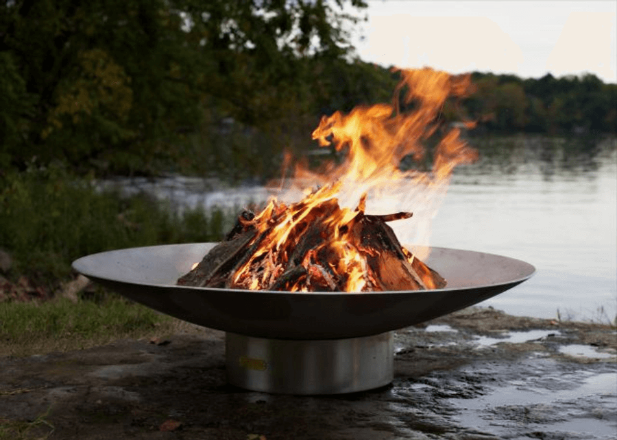cauldron fire pit vs. other fire pit styles