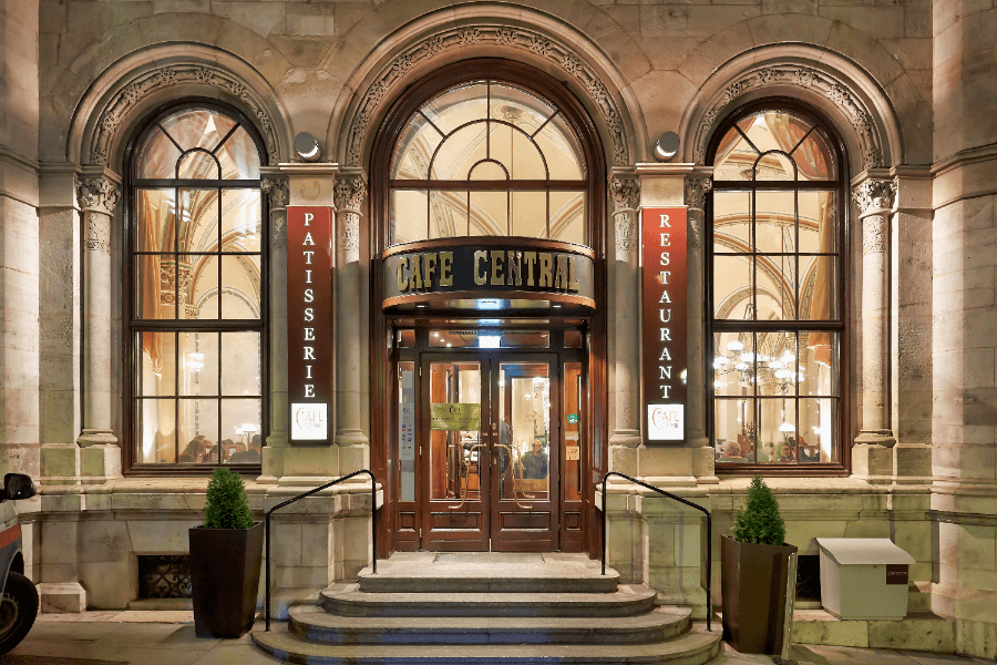 most popular cafe places in vienna
