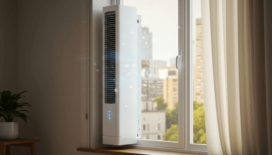 vertical window air conditioner