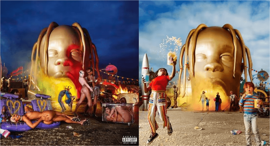 impact of the astroworld album cover