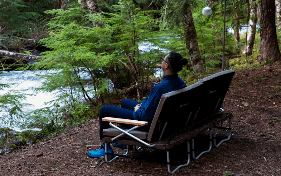 camping couch