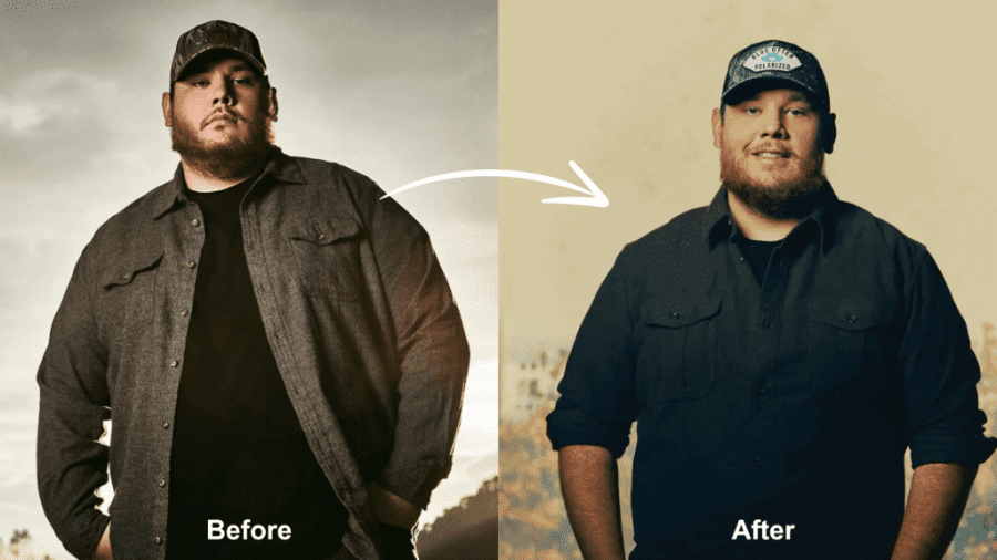 luke combs weight loss