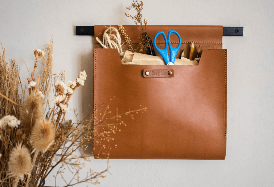 how to style and use wall pockets in different rooms