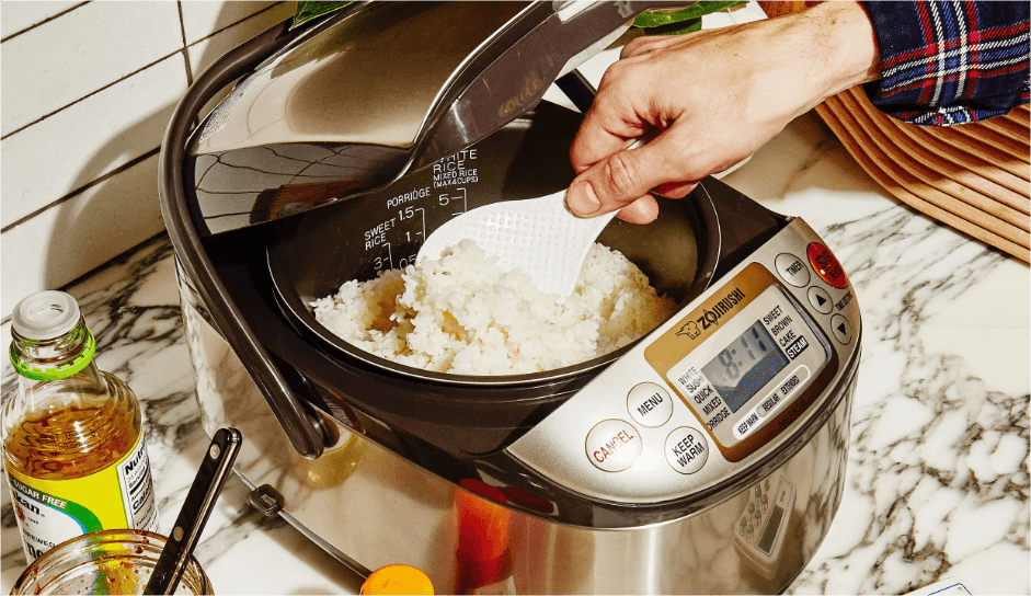 how to use a low-carb rice cooker