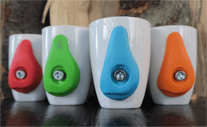 rock climbing mug in everyday culture