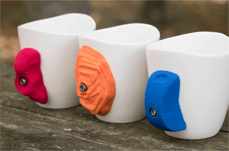 rock climbing mug