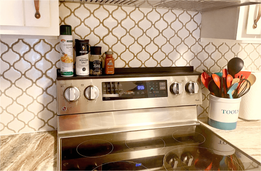 stove shelf