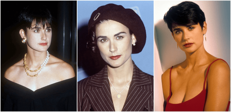 demi moore young