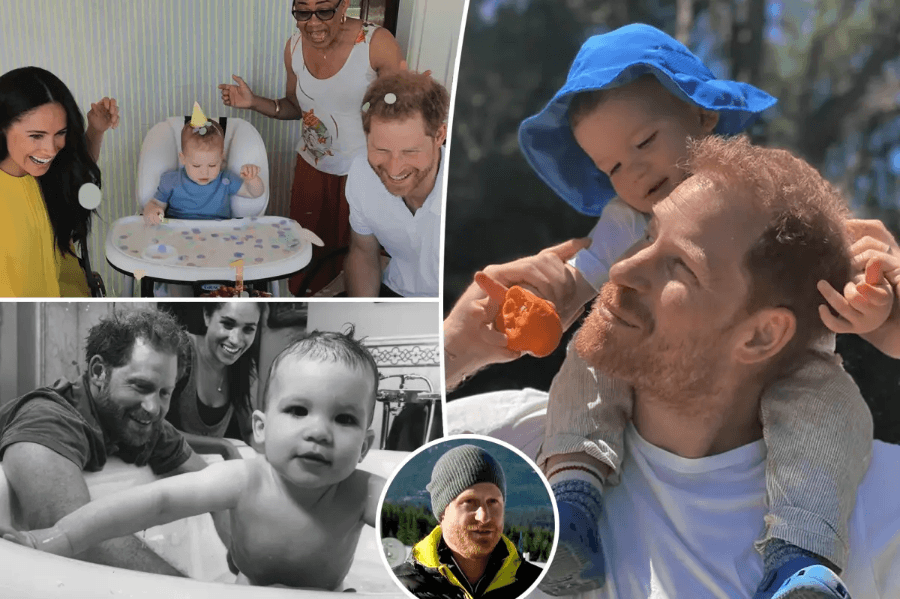 latest photos of archie and lilibet