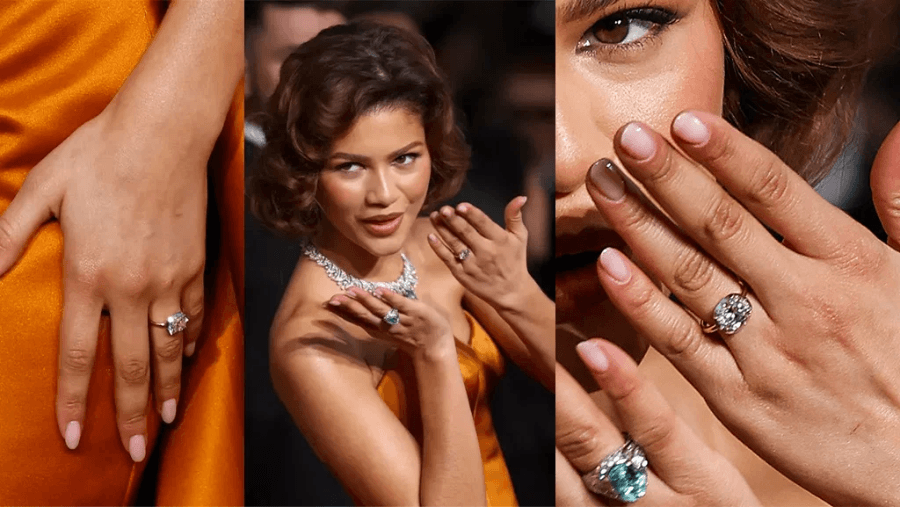 zendaya's engagement ring