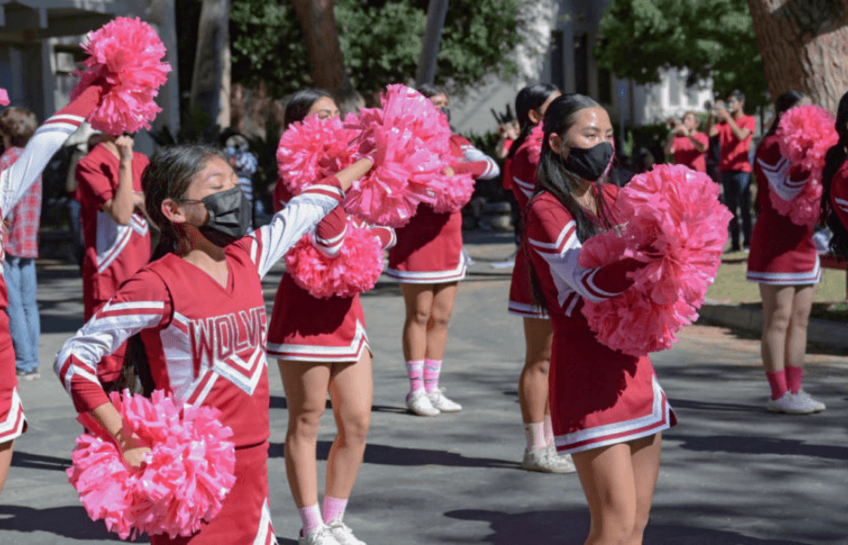 cheerleader routine music