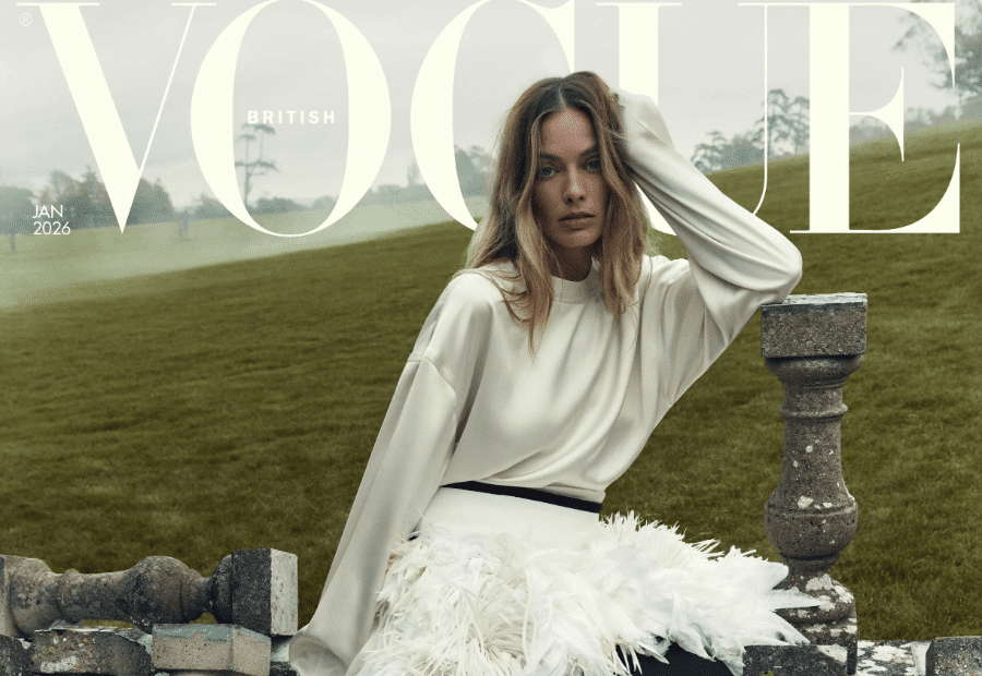margot robbie british vogue