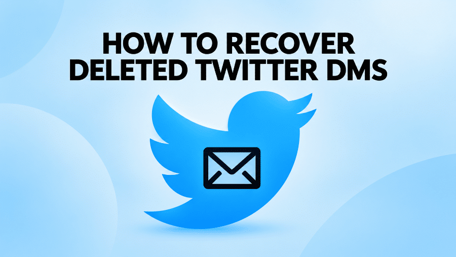 can you recover deleted twitter messages